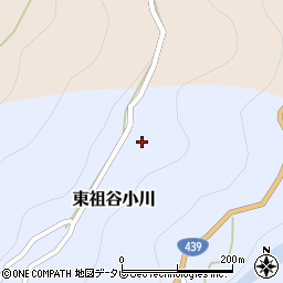 徳島県三好市東祖谷小川266周辺の地図