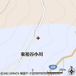 徳島県三好市東祖谷小川267周辺の地図