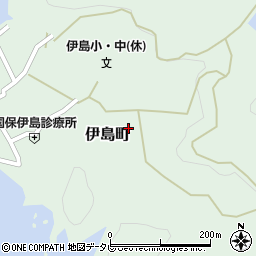 徳島県阿南市伊島町周辺の地図