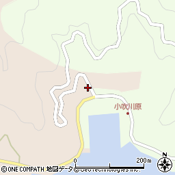 徳島県阿南市椿町（大深原）周辺の地図