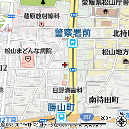 一六本舗勝山本店周辺の地図