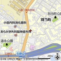 北九州銃砲店周辺の地図