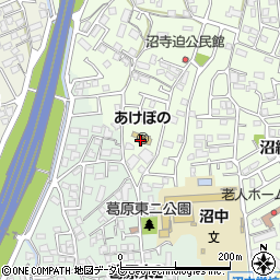 愛育会あけぼの保育園周辺の地図