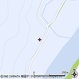 和歌山県新宮市熊野川町西敷屋147周辺の地図
