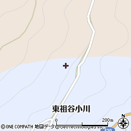 徳島県三好市東祖谷小川405周辺の地図