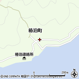 徳島県阿南市椿泊町寺谷周辺の地図