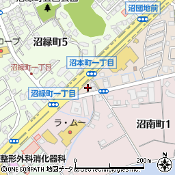 ジーズ　北九州支店周辺の地図