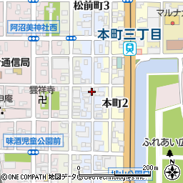 愛媛県松山市松前町周辺の地図