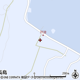 上関町役場　戸津取次所周辺の地図