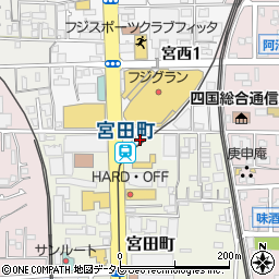 愛媛ダイハツ販売Ｕ－ＣＡＲ松山周辺の地図