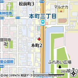 株式会社谷本蒲鉾店　松山支店周辺の地図