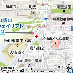 大街道東雲ビル周辺の地図