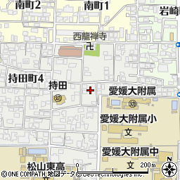 持田若宮公園周辺の地図