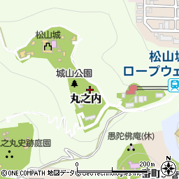 城山荘周辺の地図