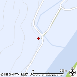 和歌山県新宮市熊野川町西敷屋159周辺の地図