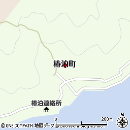 徳島県阿南市椿泊町周辺の地図