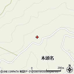 徳島県那賀郡那賀町木頭名柿ノ太尾39周辺の地図