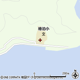 阿南市立椿泊小学校周辺の地図