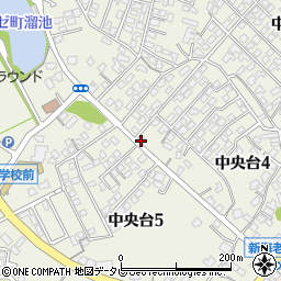 福岡ヤクルト　販売株式会社　ヤクルト海老津センター周辺の地図
