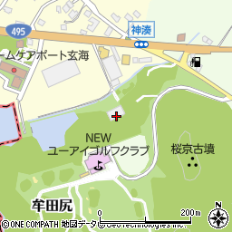 福岡県宗像市牟田尻2050周辺の地図