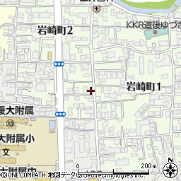 栗田鍼灸院周辺の地図