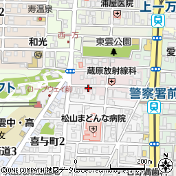 石鎚宅建周辺の地図