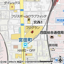 クラフトハートトーカイ・フジグラン松山店周辺の地図