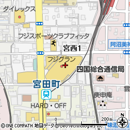 ベリーベリースープ フジグラン松山店周辺の地図