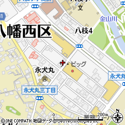 木輪永犬丸店周辺の地図