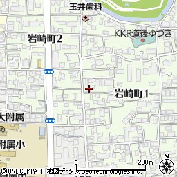 ピースフル岩崎周辺の地図