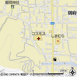 ドラッグストアコスモス松山別府店周辺の地図