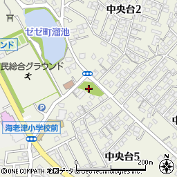 ゼゼ町公園周辺の地図