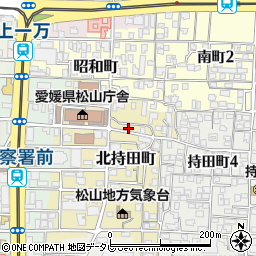 愛媛県松山市北持田町52-4周辺の地図