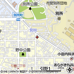 クロスタニン　北九州八幡店周辺の地図