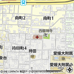 愛媛県社会福祉協議会周辺の地図