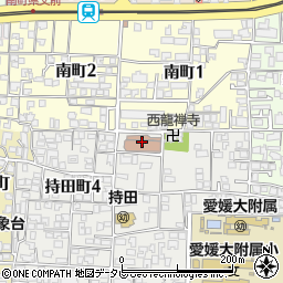 愛媛県総合社会福祉会館周辺の地図