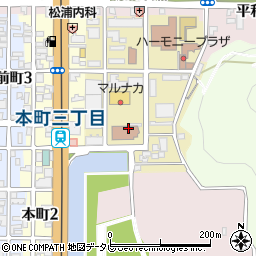 伊予銀行松山若草合同庁舎共同 ＡＴＭ周辺の地図