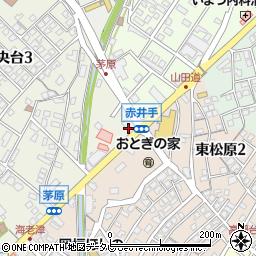 福岡銀行岡垣支店 ＡＴＭ周辺の地図