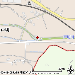 福岡県遠賀郡岡垣町戸切166-4周辺の地図