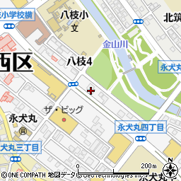 ピエトロバルコーネ永犬丸店周辺の地図