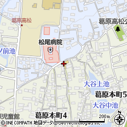 タケシタ調剤薬局葛原店周辺の地図