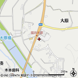 徳島県阿南市福井町大原142周辺の地図