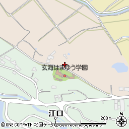 福岡県宗像市田野307周辺の地図