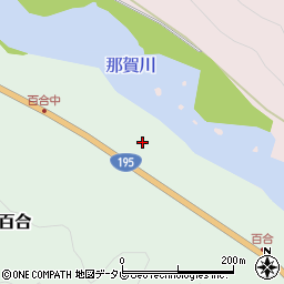 徳島県那賀郡那賀町百合松の木12周辺の地図