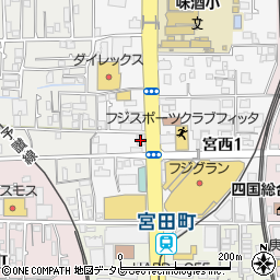 株式会社ビジネスアシスト四国周辺の地図