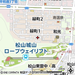 ガーデンハイツ緑町周辺の地図