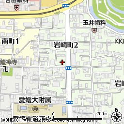 ファミリーマート岩崎二丁目店周辺の地図