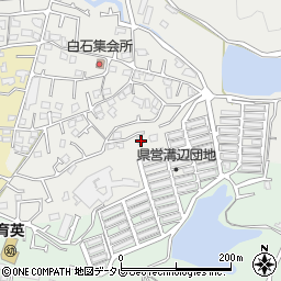 愛媛県松山市溝辺町8周辺の地図