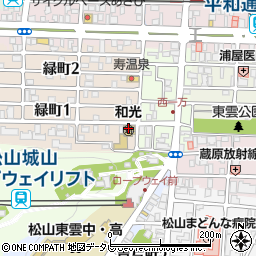 和光会館周辺の地図