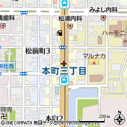 本町三周辺の地図